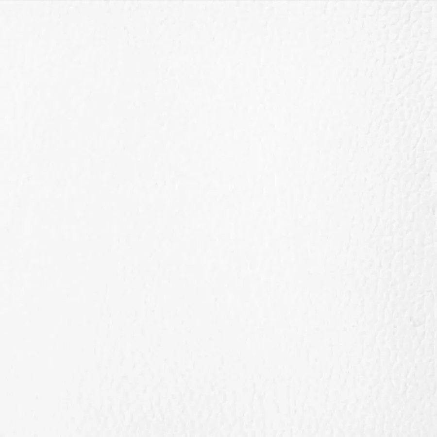 Canapé sectionnel à 3 places cuir synthétique blanc - 8