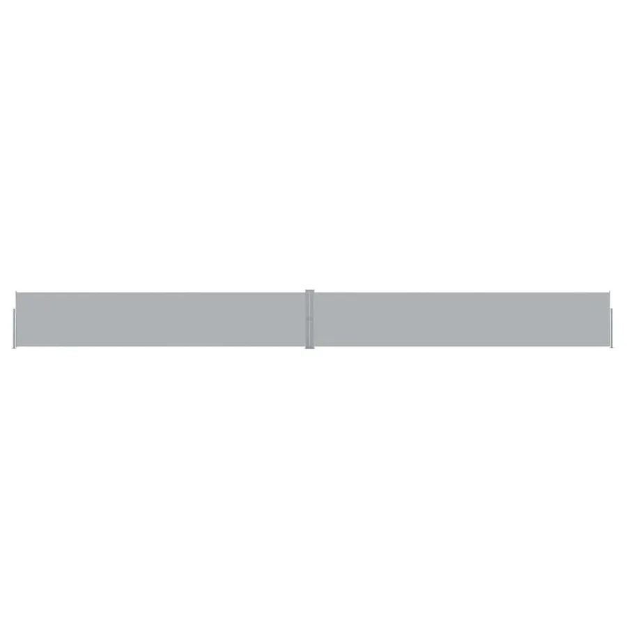 Auvent latéral rétractable de patio 140x1200 cm Anthracite - 2