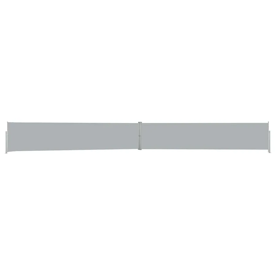 Auvent latéral rétractable de patio 140x1200 cm Anthracite - 3