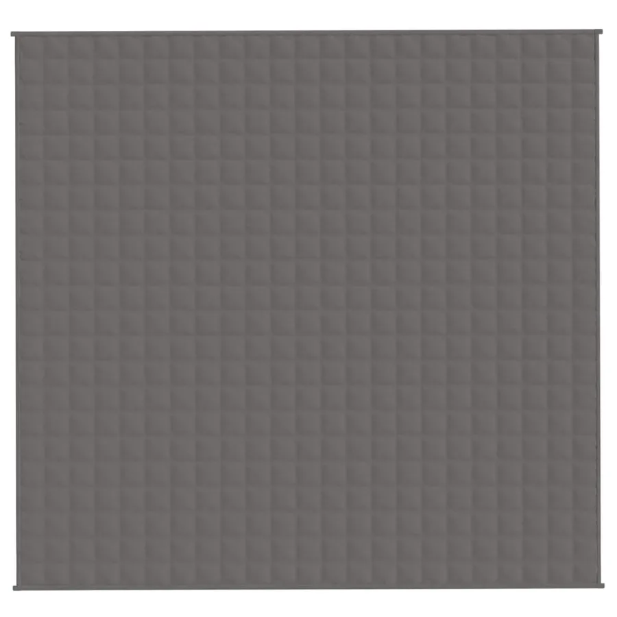 Couverture lestée Gris 220x240 cm 15 kg Tissu - 3