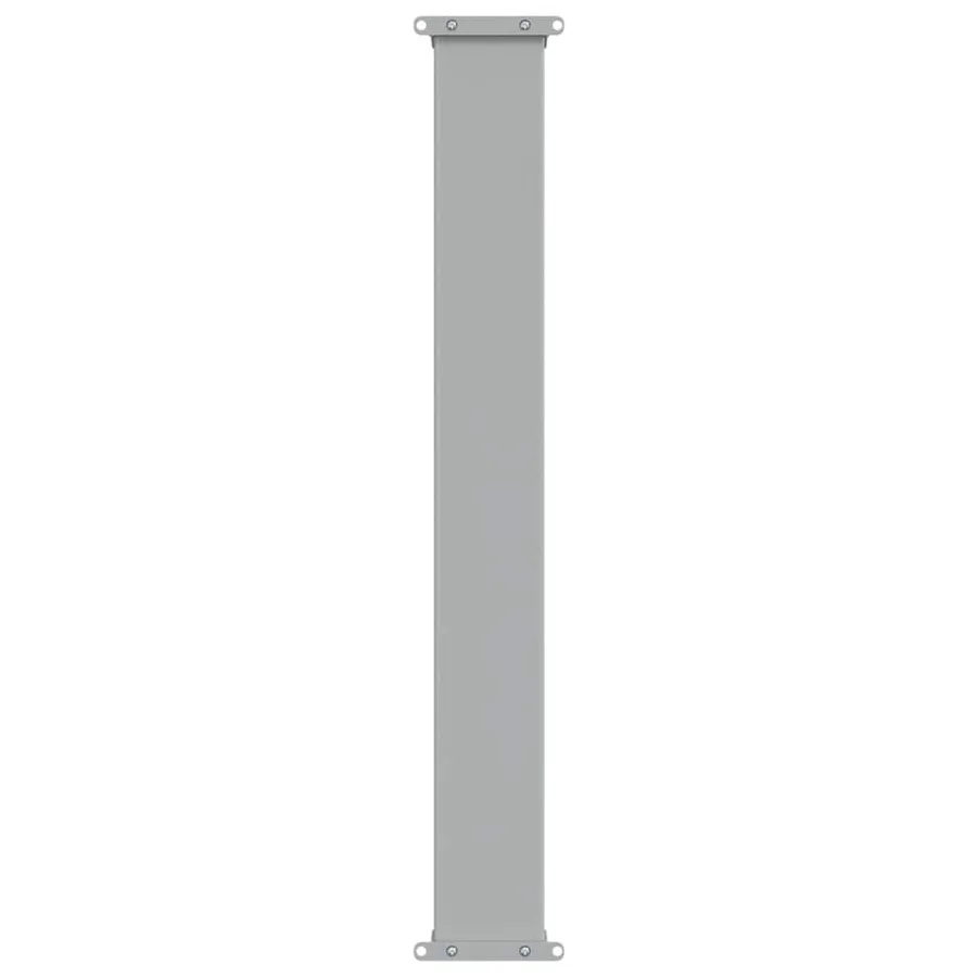 Auvent latéral rétractable de patio 100x300 cm Marron - 6