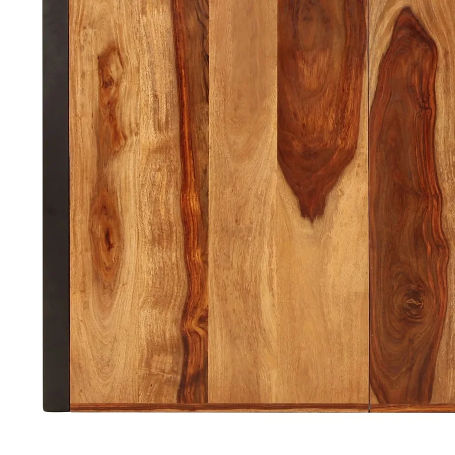 Table à dîner 200x100x75 cm Bois de Sesham solide - 5
