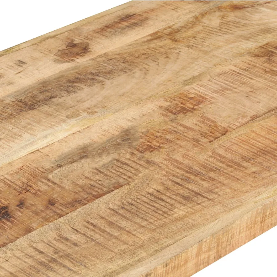 Table basse 120x60x40 cm Bois de manguier brut - 5