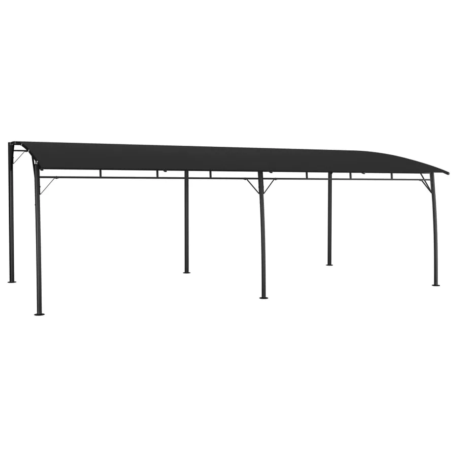 Auvents parasols 6 x 3 x 2,55 m Anthracite