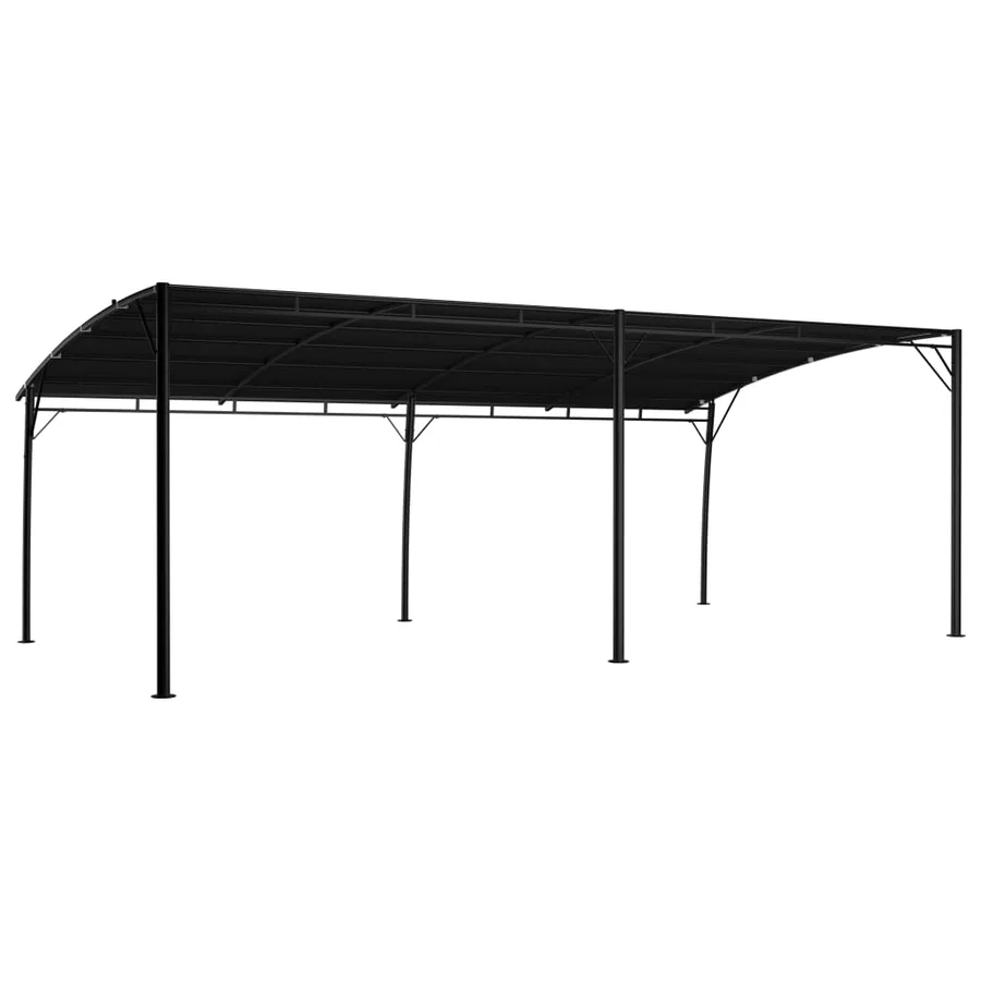 Auvents parasols 6 x 3 x 2,55 m Anthracite - 4