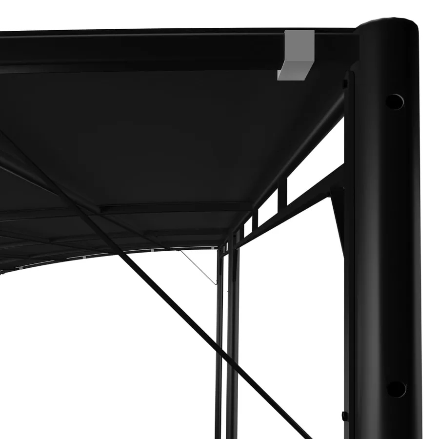 Auvents parasols 6 x 3 x 2,55 m Anthracite - 5