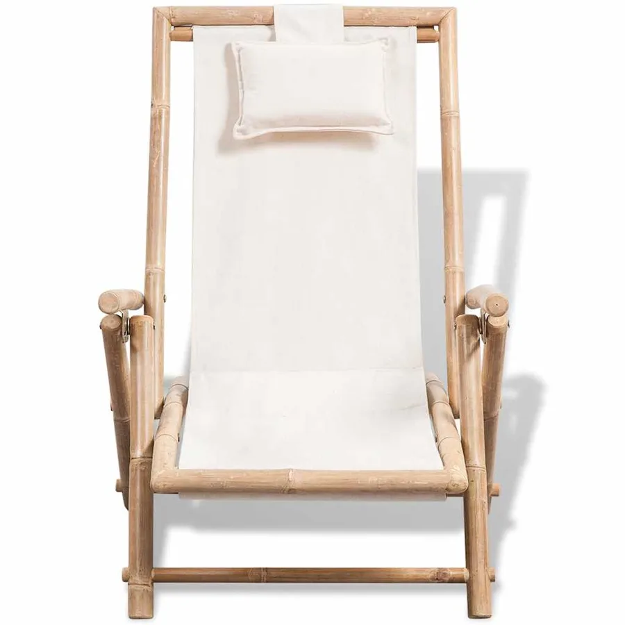 Chaise de terrasse d'extérieur Bambou - 2