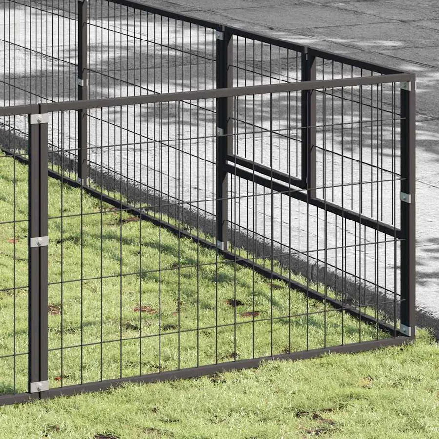 Chenil Noir 63 m² Acier - 3