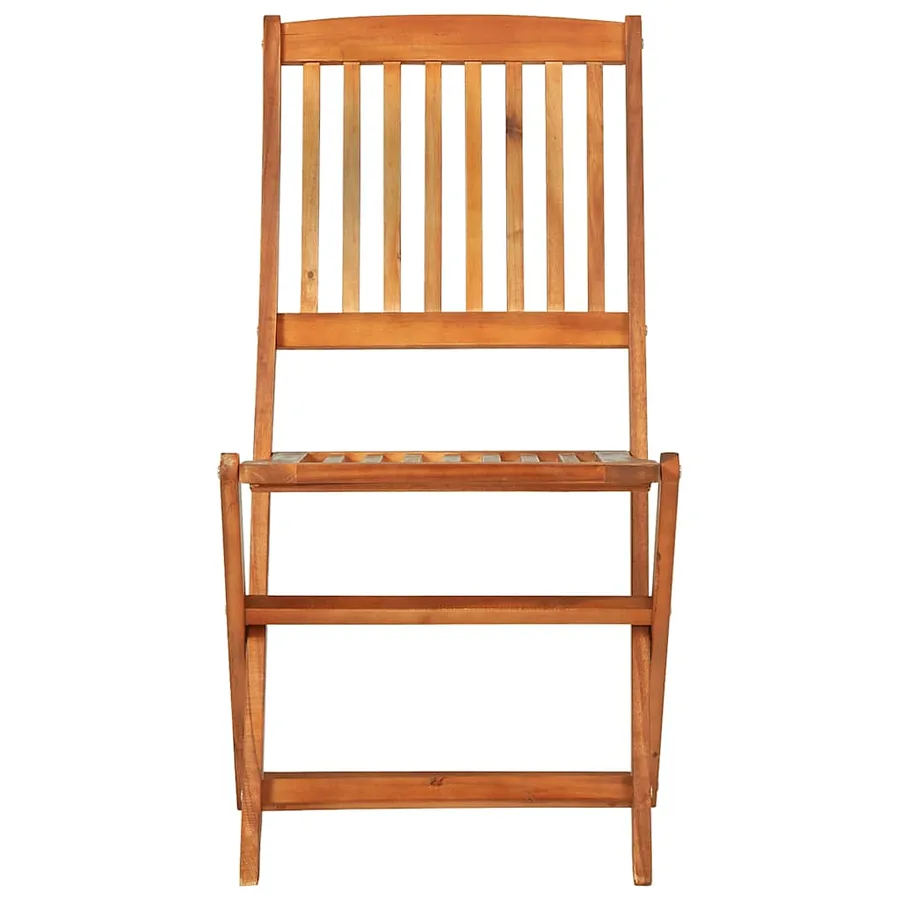 Ensemble à manger de jardin 7 pcs Bois d'acacia massif - 6