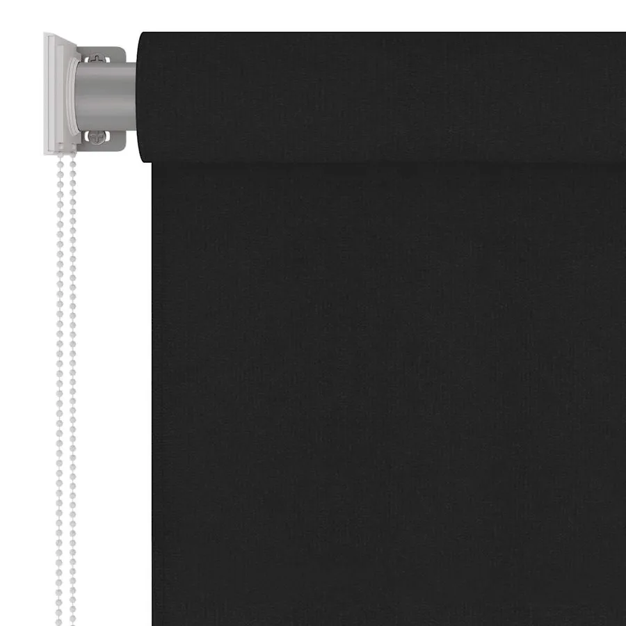 Store roulant d'extérieur 65 (l) x 140 (H) cm noir - 4