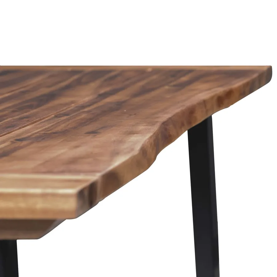 Table à manger Bois d'acacia massif 180x90 cm - 6