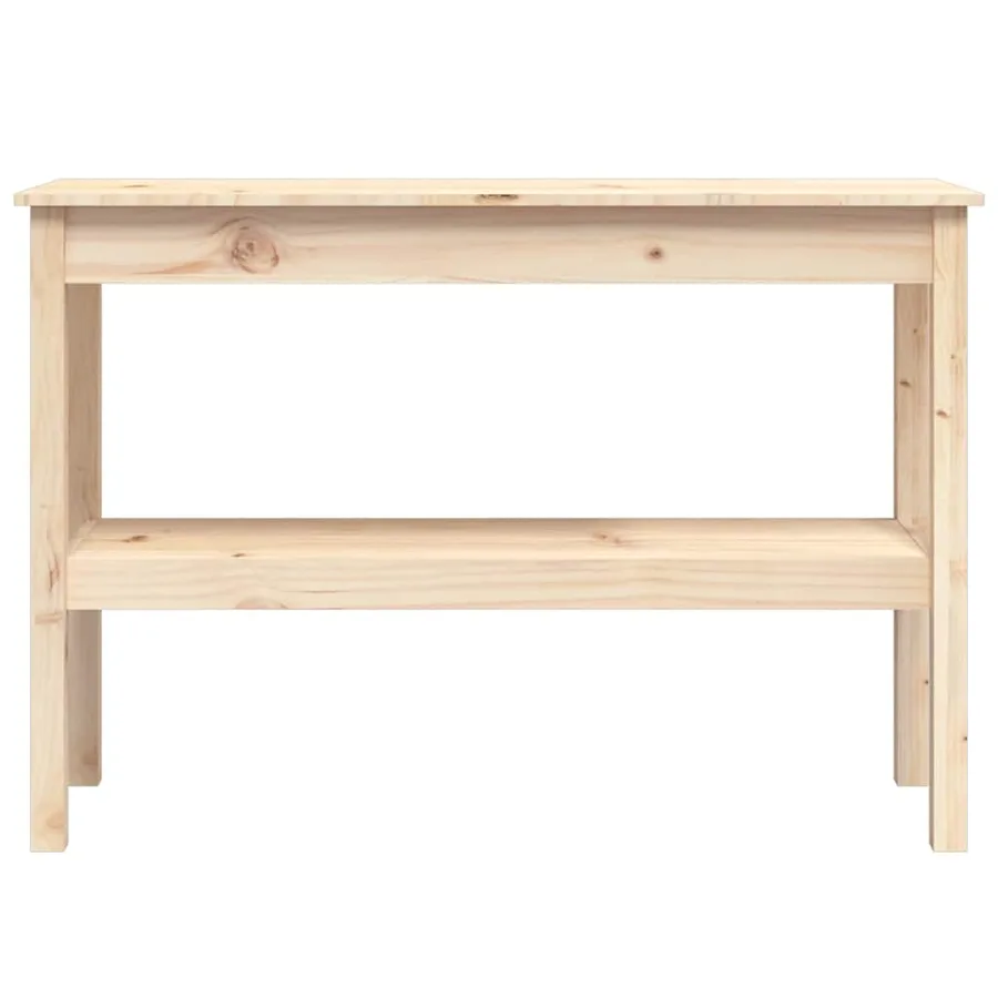 Table console 110x40x75 cm Bois massif de pin - 3