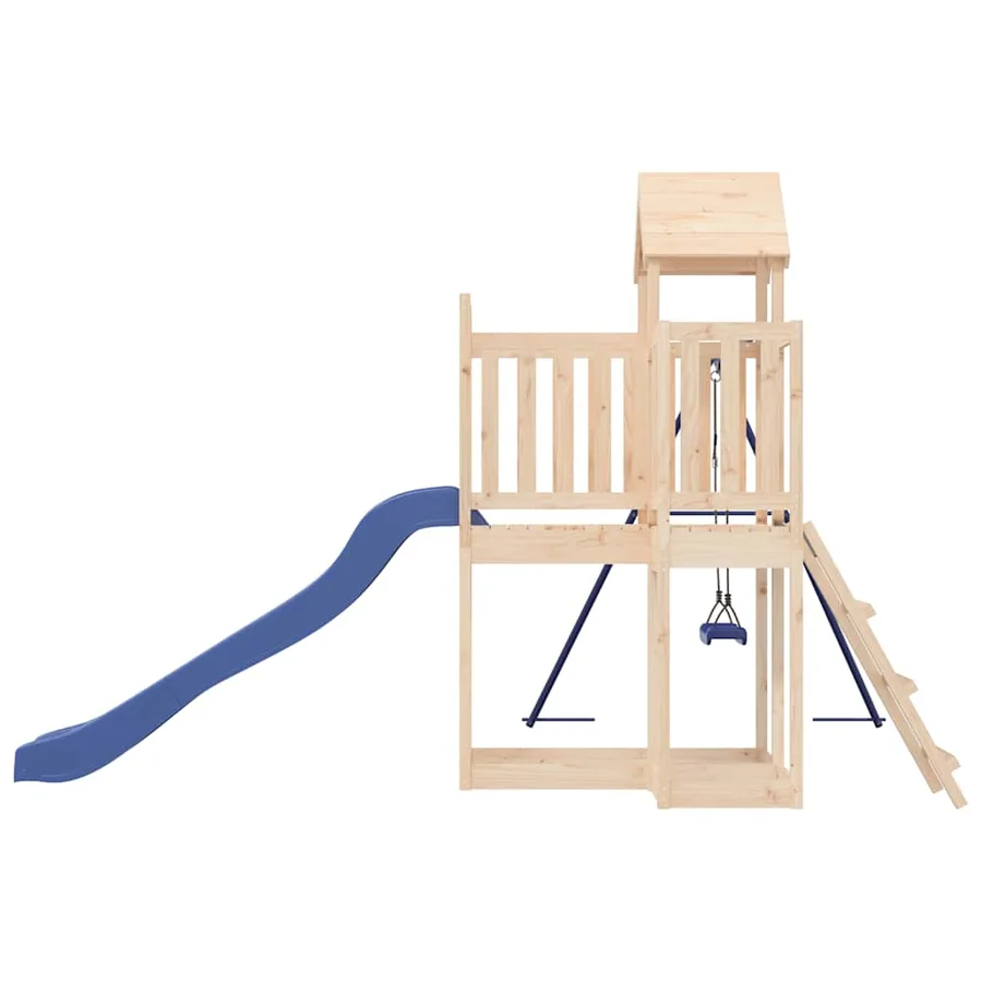 Aire de jeux d'extérieur bois de pin massif - 5