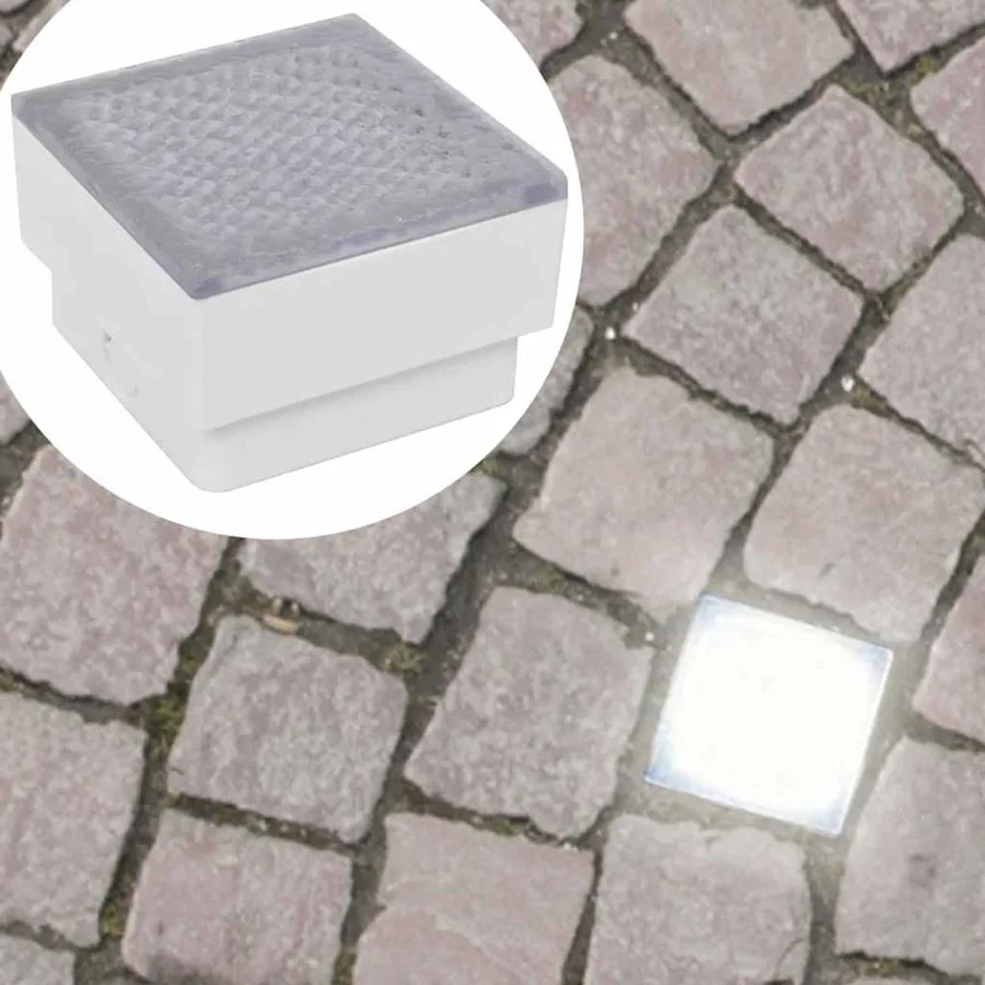 Lampes enterrées à LED 2 pcs 100x100x68 mm - 7