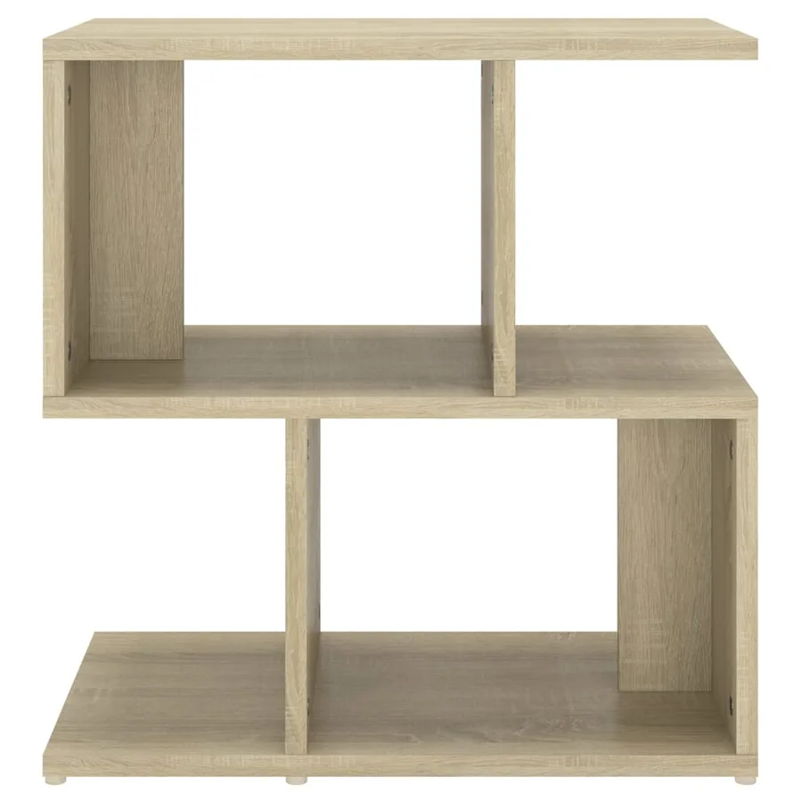 Tables de chevet 2pcs chêne sonoma 50x30x51,5cm bois ingénierie - 4