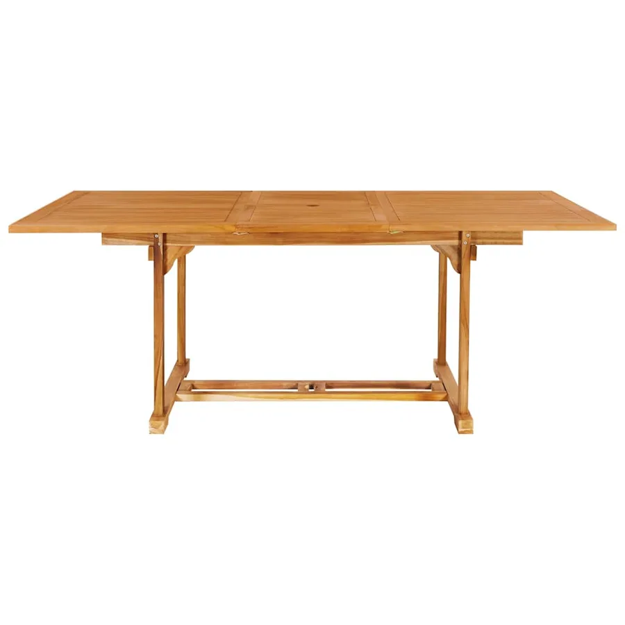 Ensemble à manger de jardin 7 pcs Bois de teck massif - 6