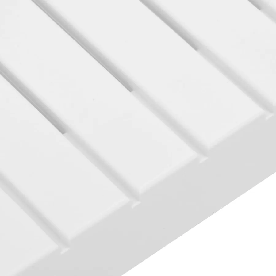 Salon de jardin 6 pcs avec coussins Plastique Blanc - 6