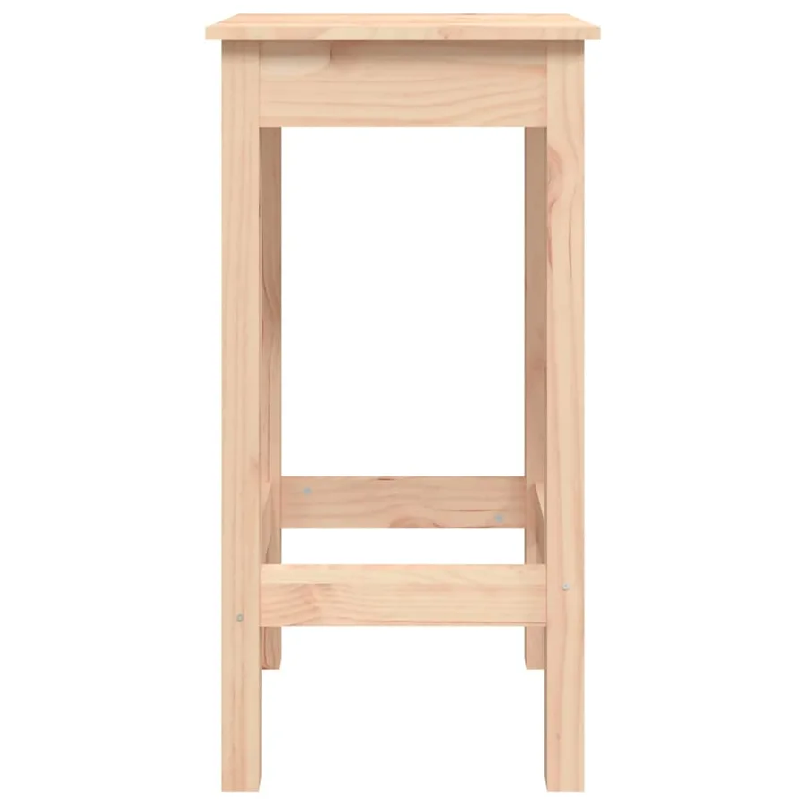 Chaises de bar lot de 2 40x40x78 cm bois de pin solide - 4