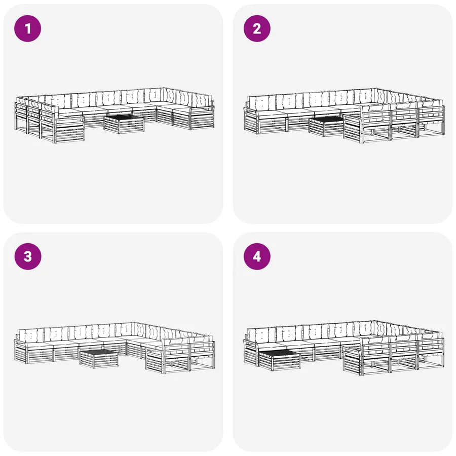 Ensembles de canapés 11 pc - 7