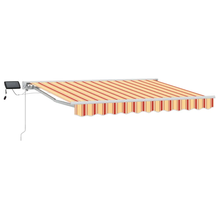 Cadre de store manuel avec LEDs 2,5 x 2 m - 2
