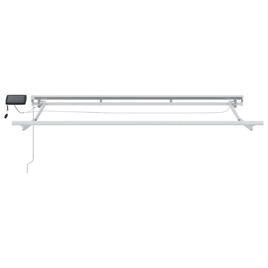 Cadre de store manuel avec LEDs 2,5 x 2 m - 7