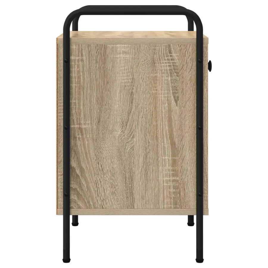 Table de chevet 2 pc Chêne Sonoma 35 x 36,5 x 61 cm - 7