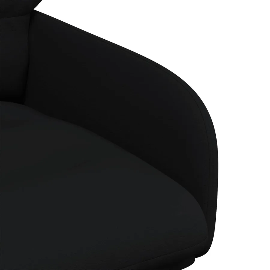 Chaises de salle à manger pivotantes 2 pcs Simili cuir Noir - 6