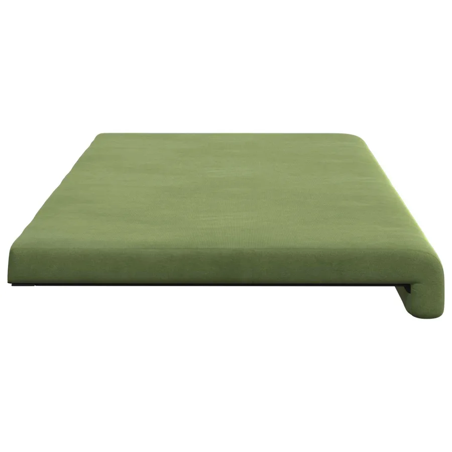 Coussin de banc Velours (V) Vert clair Profondeur 35 cm - 6