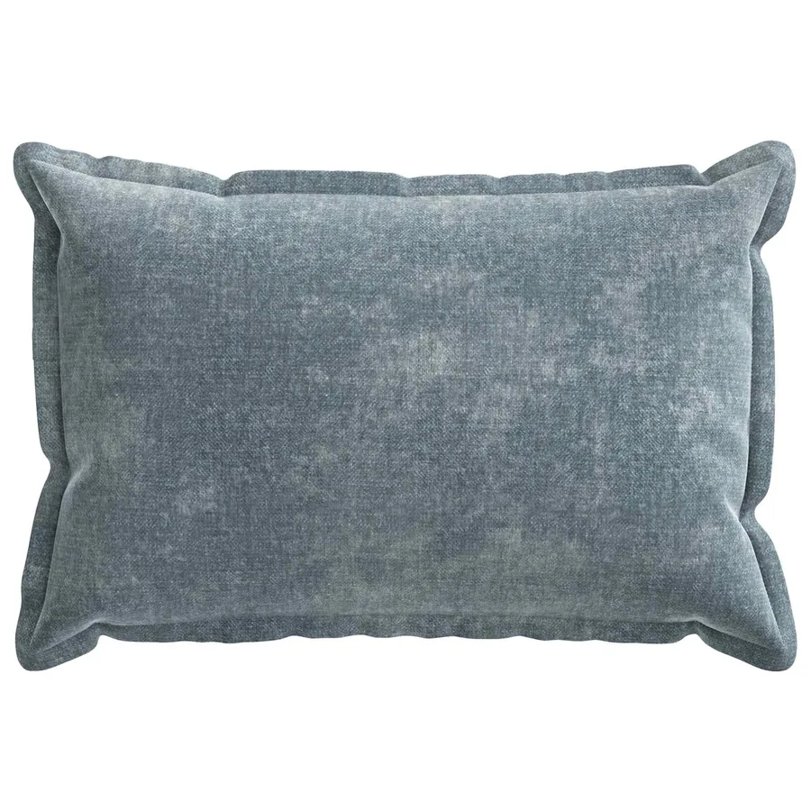 Housse de coussin 6 pcs HOUTEN Bleu clair 50 x 80 cm - 2
