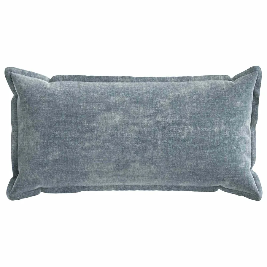 Housse de coussin 6 pcs HOUTEN Bleu clair 40 x 80 cm - 2