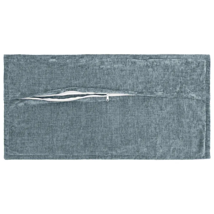 Housse de coussin 6 pcs HOUTEN Bleu clair 40 x 80 cm - 3