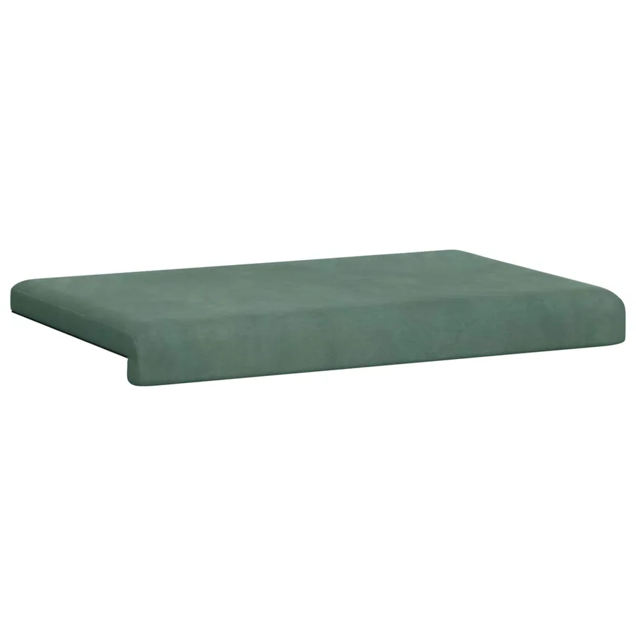 Coussin de banc Velours (V) Vert Mer Profondeur 35 cm - 5