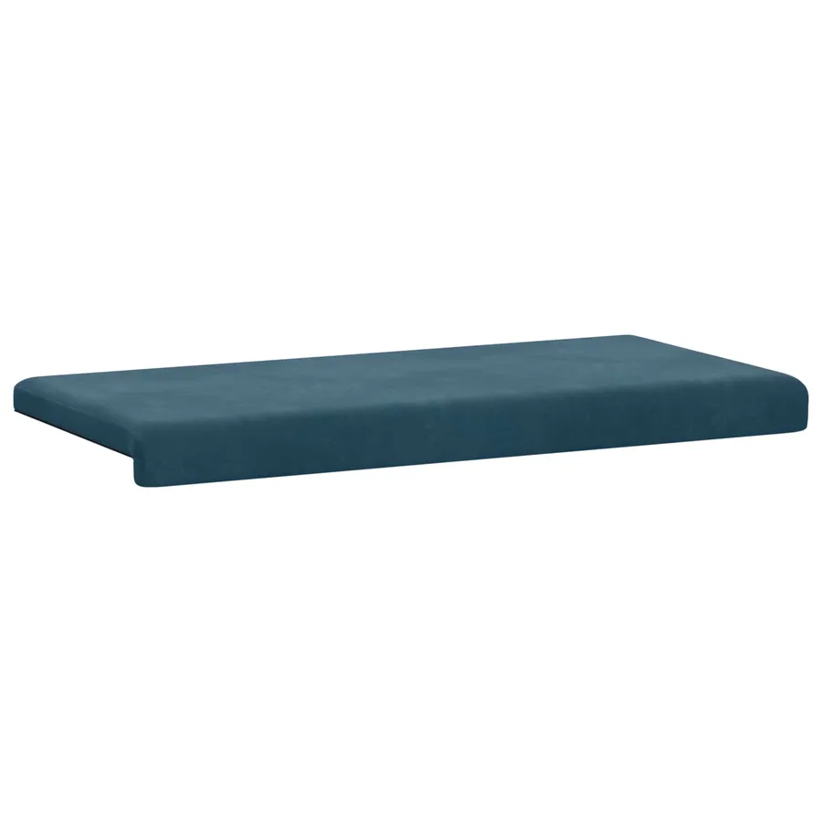Coussin de banc Velours (V) Bleu Profondeur 35 cm - 5