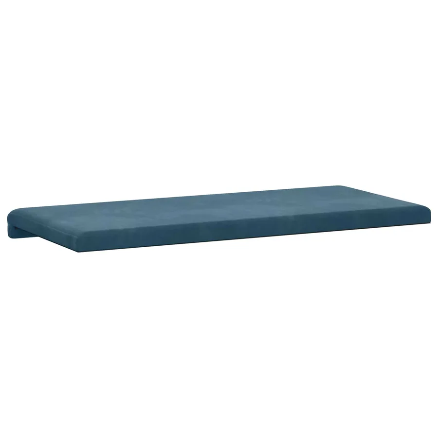 Coussin de banc Velours (V) Bleu Profondeur 35 cm - 7