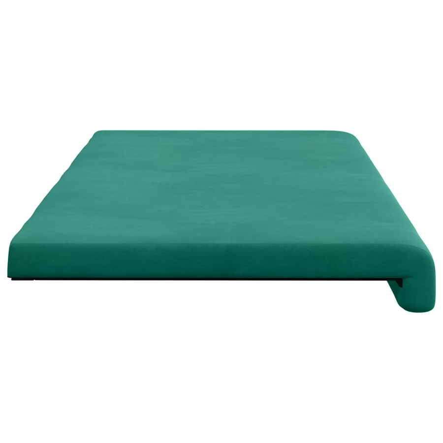 Coussin de banc Velours (V) Turquoise Profondeur 35 cm - 6