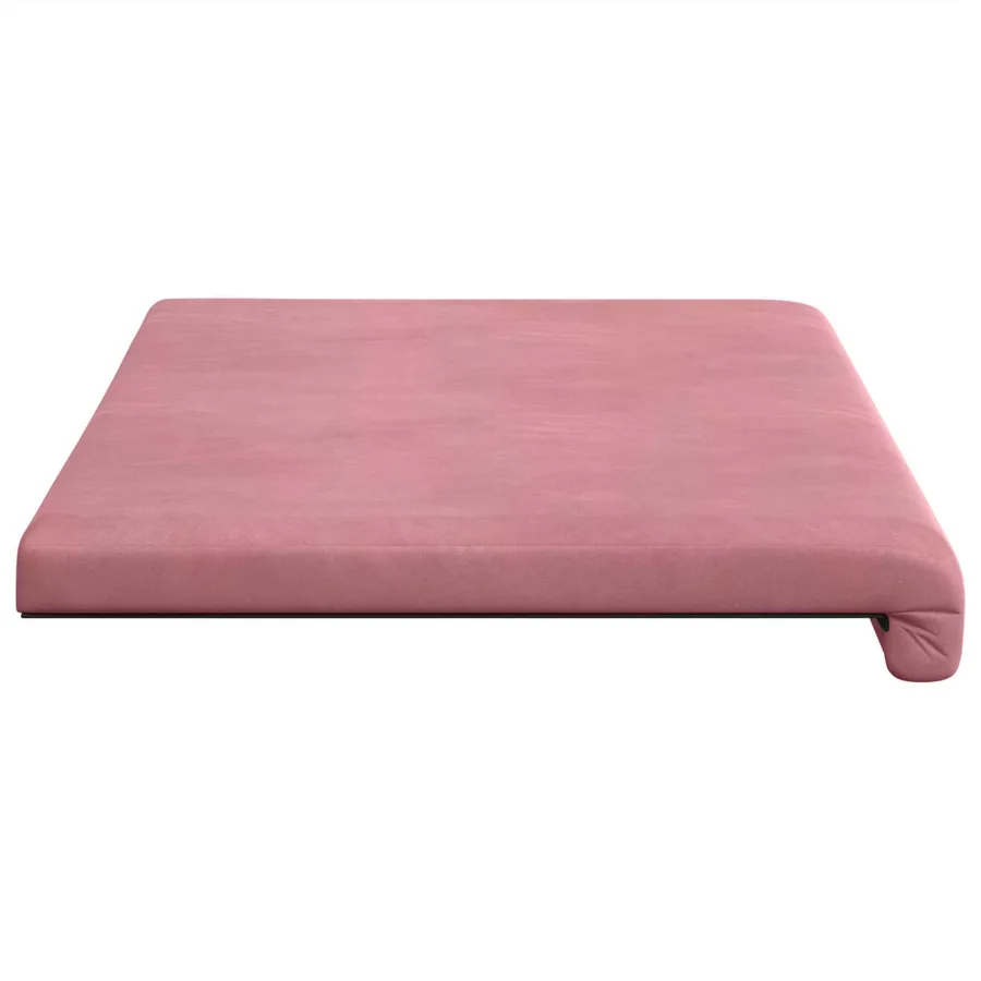 Coussin de banc Velours (V) Rose Profondeur 35 cm - 6