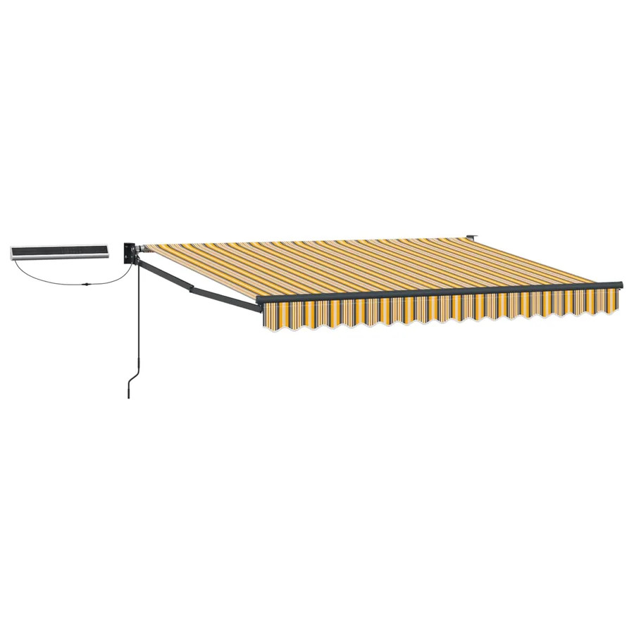 Auvent rétractable électrique Jaune, Gris, Anthracite 3 x 2 m - 2