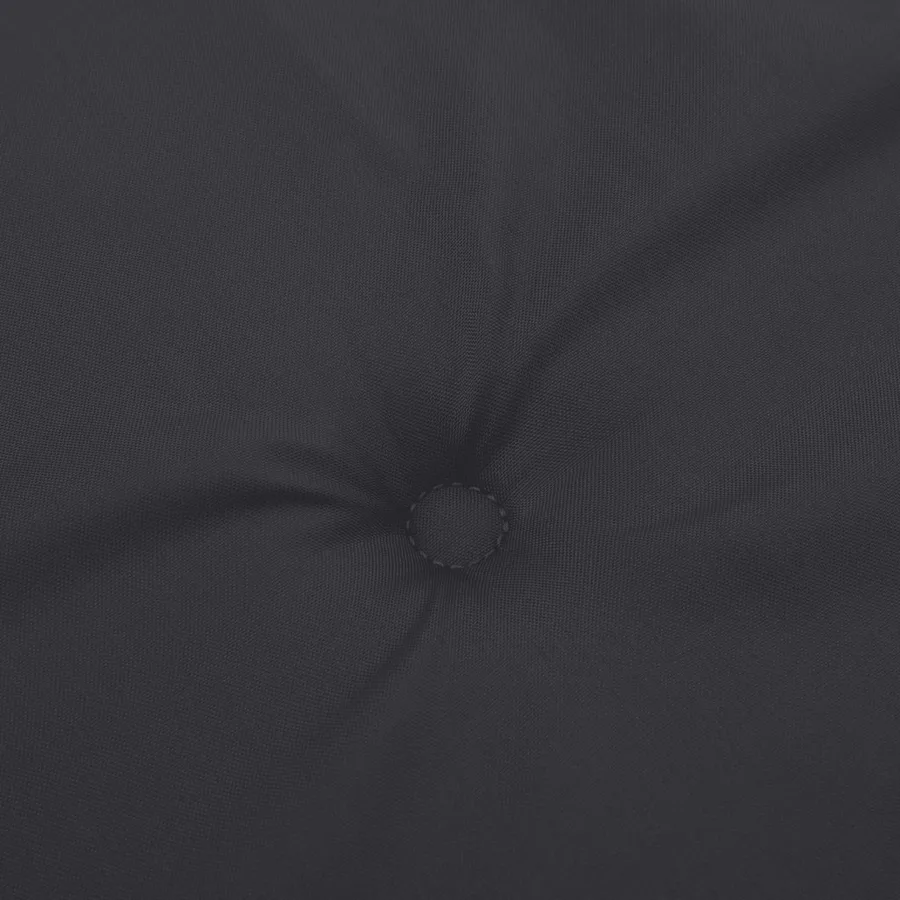 Coussins de chaise de jardin à dossier bas lot de 4 noir - 8