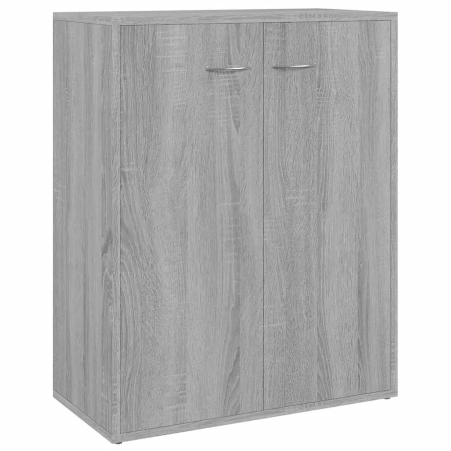 Buffet Sonoma gris 60x30x75 cm Bois d'ingénierie - 2