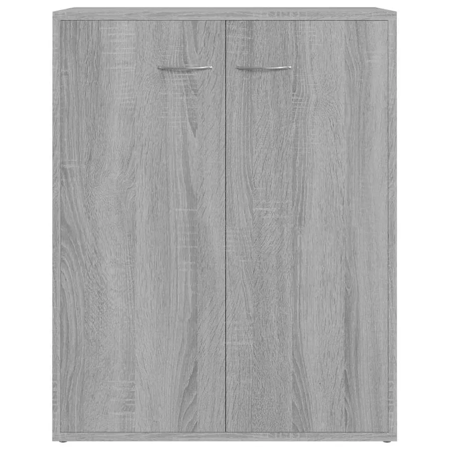 Buffet Sonoma gris 60x30x75 cm Bois d'ingénierie - 6