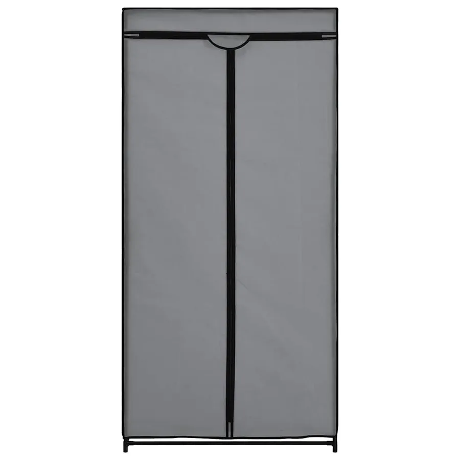 Garde-robe Gris 75x50x160 cm - 4
