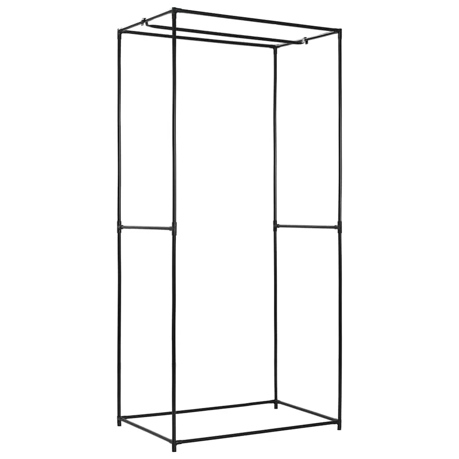 Garde-robe Gris 75x50x160 cm - 5