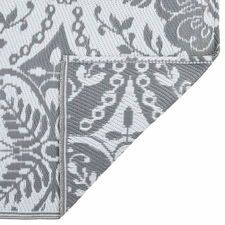 Tapis d'extérieur ARAKIL Gris clair 190x290 cm PP - 4