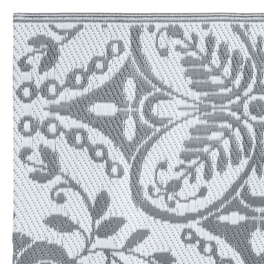 Tapis d'extérieur ARAKIL Gris clair 190x290 cm PP - 5