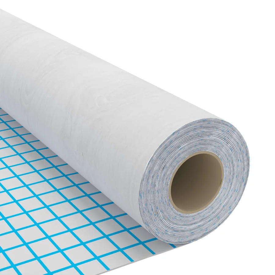Films autoadhésifs pour portes 2 pcs Bois blanc 210x90 cm PVC - 5