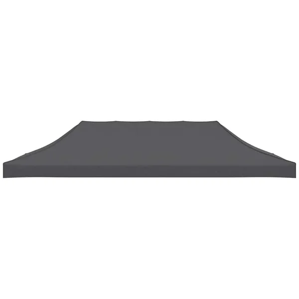 Toit de tente de réception 3 x 6 m Anthracite