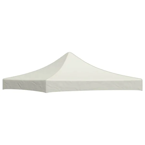 Toit de tente de réception 3 x 3 m Crème