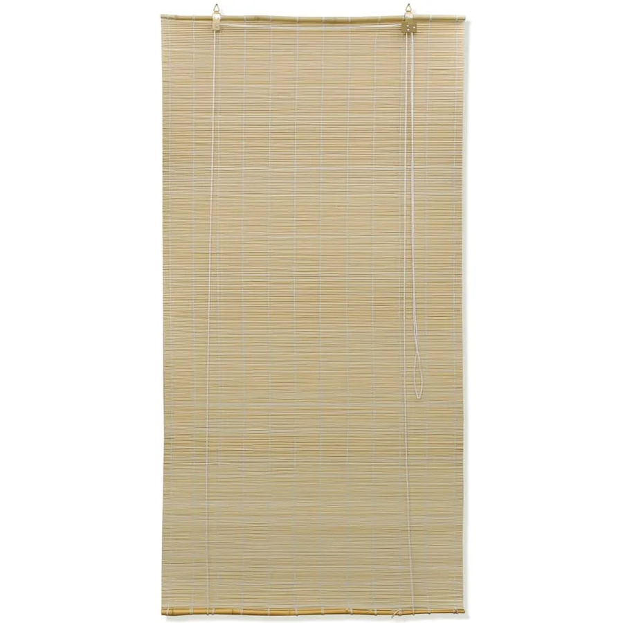 Store à rouleau bambou naturel 120x160 cm - 2