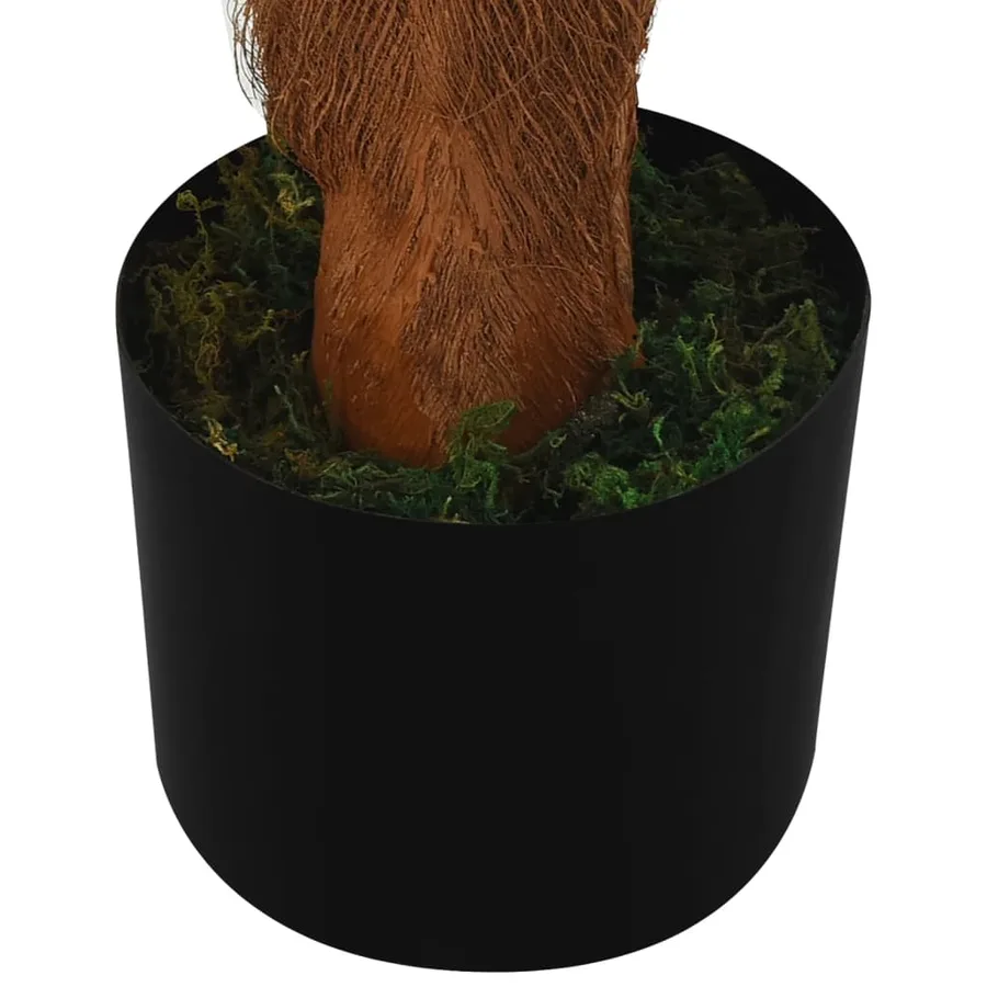 Palmier Cycas artificiel avec pot 160 cm Vert - 5