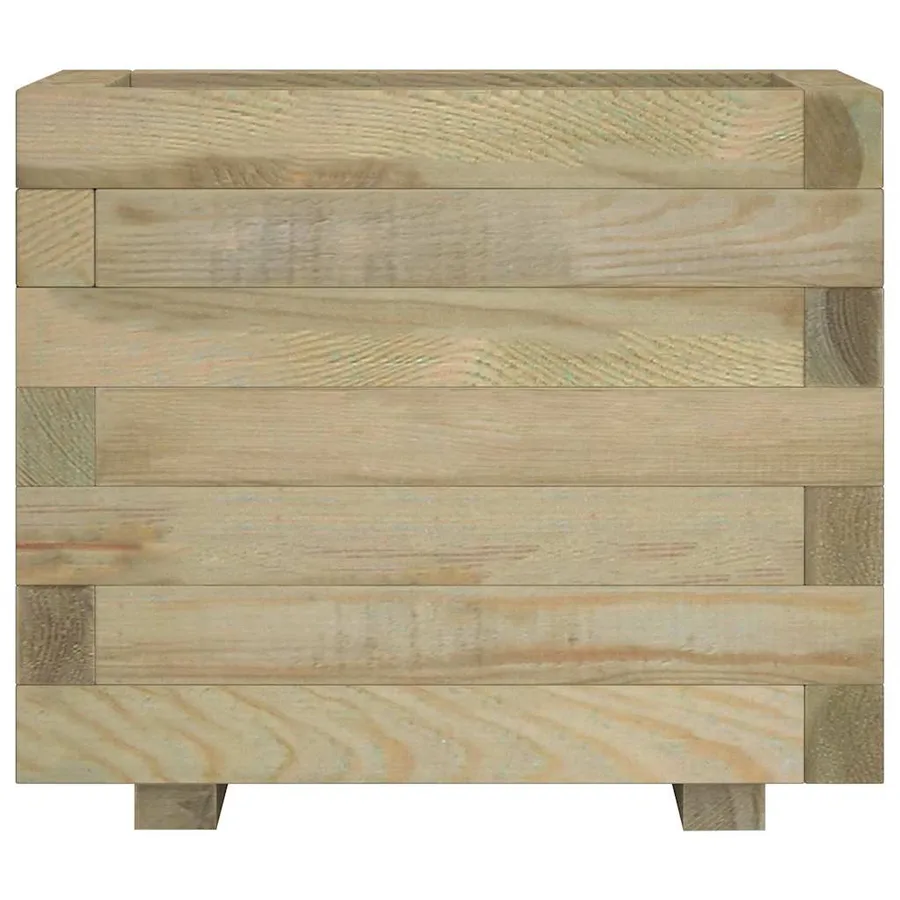 Lit surélevé 50x50x40 cm Bois Carré - 6